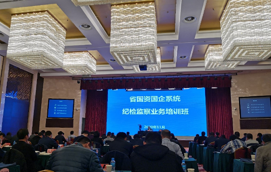 冰球突破集团纪委全员参加省国资国企系统 纪检监察业务培训